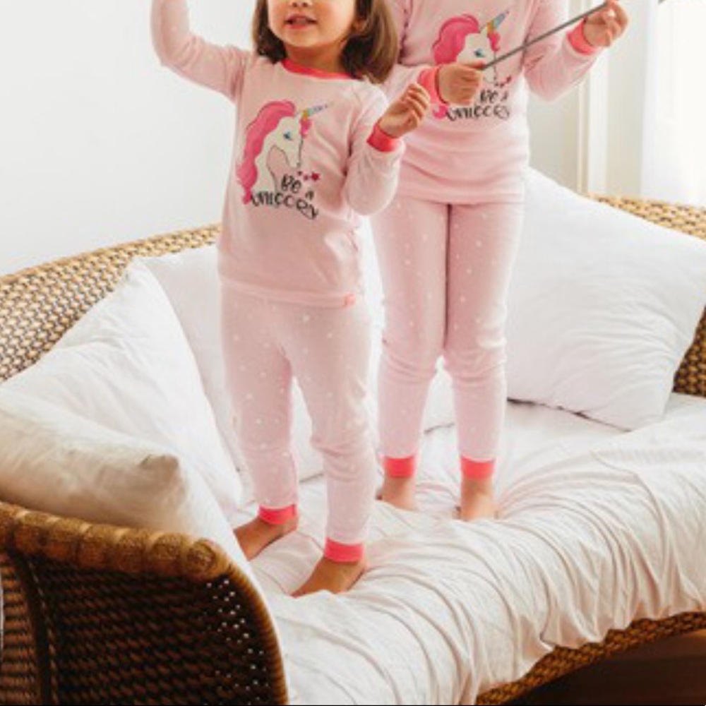 Girls Unicorn Pajama Set